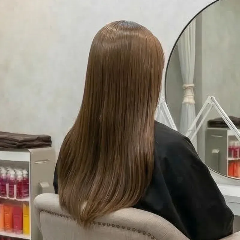 縮毛矯正のイメージ